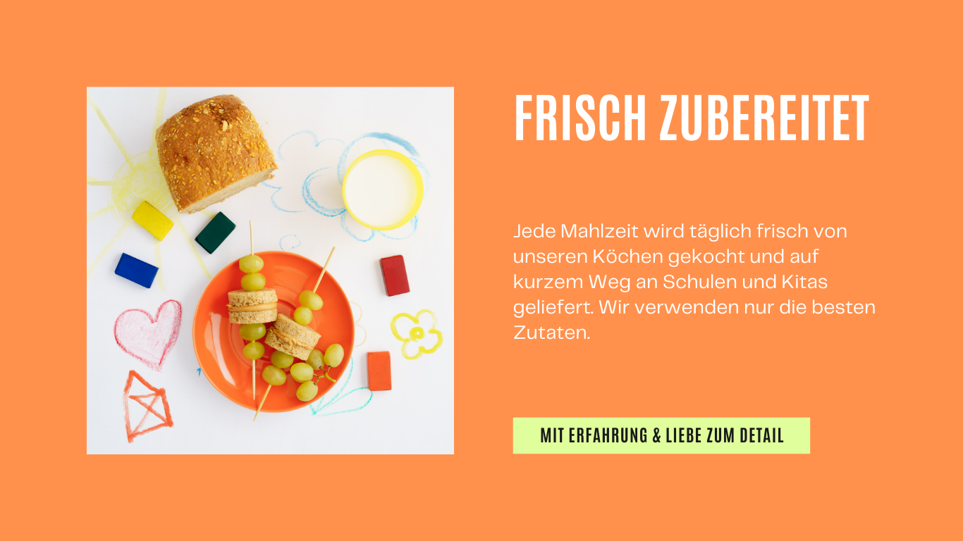 Flyer Frisch zubereitet